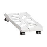 Maxbell CPU Stand Multiple Air Vents Adjustable Space Saving Telescopic Support Cart White