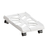 Maxbell CPU Stand Multiple Air Vents Adjustable Space Saving Telescopic Support Cart White