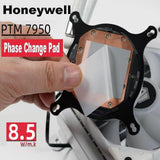 Maxbell Laptop GPU CPU Phase Change Pad Premium Replace Heat Conduction Silicone Pad 3.1cmx5cmx0.02cm