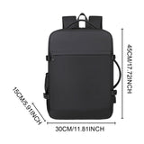 Maxbell Travel Laptop Backpack with Mesh Pockets Business Work Bag for Business Trip