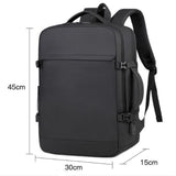 Maxbell Travel Laptop Backpack with Mesh Pockets Business Work Bag for Business Trip