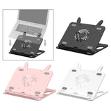 Maxbell Laptop Stand for Desk Practical Cooling Multipurpose Computer Notebook Stand Black