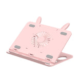 Maxbell Laptop Stand for Desk Practical Cooling Multipurpose Computer Notebook Stand Pink