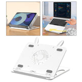 Maxbell Laptop Stand for Desk Practical Cooling Multipurpose Computer Notebook Stand White