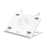 Maxbell Laptop Stand for Desk Practical Cooling Multipurpose Computer Notebook Stand White