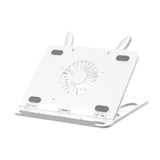 Maxbell Laptop Stand for Desk Practical Cooling Multipurpose Computer Notebook Stand White