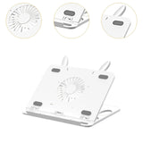 Maxbell Laptop Stand for Desk Practical Cooling Multipurpose Computer Notebook Stand White
