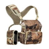 Maxbell Binocular Harness Chest Pack Large Nylon for Birdwatching Backpacking Hiking