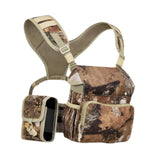 Maxbell Binocular Harness Chest Pack Large Nylon for Birdwatching Backpacking Hiking
