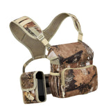 Maxbell Binocular Harness Chest Pack Large Nylon for Birdwatching Backpacking Hiking