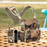 Maxbell Binocular Harness Chest Pack Large Nylon for Birdwatching Backpacking Hiking