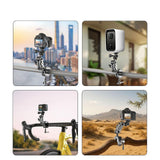 Maxbell Camera Clamp Mount Metal Flexible for Microphones Cross Bar DSLR Camera Rig