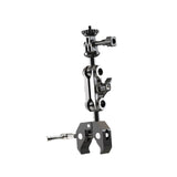 Maxbell Camera Clamp Mount Metal Flexible for Microphones Cross Bar DSLR Camera Rig