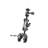 Maxbell Camera Clamp Mount Metal Flexible for Microphones Cross Bar DSLR Camera Rig
