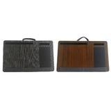 Maxbell Lap Laptop Desk Handicrafts Business Trip Bedside Sofa Workstation Mouse Pad Black