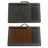 Maxbell Lap Laptop Desk Handicrafts Business Trip Bedside Sofa Workstation Mouse Pad Black