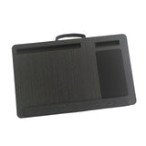 Maxbell Lap Laptop Desk Handicrafts Business Trip Bedside Sofa Workstation Mouse Pad Black