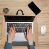 Maxbell Computer Stand Table Travel Workstation Car Drawing Bed Home Lap Laptop Desk