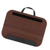 Maxbell Laptop Lap Desk Multifunctional Writing Computer Table for Bed Travel Dark Brown
