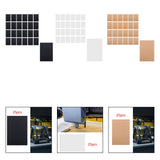 Maxbell 25 Pieces Laser Engraving Marking Paper for  Engraver Machine Black