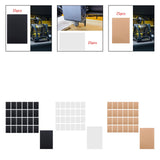 Maxbell 25 Pieces Laser Engraving Marking Paper for  Engraver Machine Black