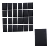 Maxbell 25 Pieces Laser Engraving Marking Paper for  Engraver Machine Black