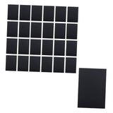 Maxbell 25 Pieces Laser Engraving Marking Paper for  Engraver Machine Black