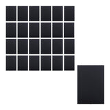Maxbell 25 Pieces Laser Engraving Marking Paper for  Engraver Machine Black