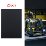 Maxbell 25 Pieces Laser Engraving Marking Paper for  Engraver Machine Black