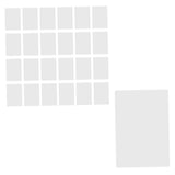Maxbell 25 Pieces Laser Engraving Marking Paper for  Engraver Machine White
