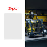 Maxbell 25 Pieces Laser Engraving Marking Paper for  Engraver Machine White