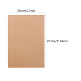 Maxbell 25 Pieces Laser Engraving Marking Paper for  Engraver Machine Khaki