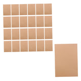 Maxbell 25 Pieces Laser Engraving Marking Paper for  Engraver Machine Khaki