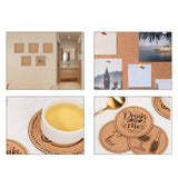 Maxbell 4Pcs Laser Engraving Marking Cork 30x30cm for  Engraver Cutting Engraving