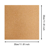Maxbell 4Pcs Laser Engraving Marking Cork 30x30cm for  Engraver Cutting Engraving