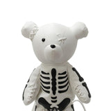 Maxbell Skeleton Bear Backpack Gothic Shoulder Bag for Travel Shopping