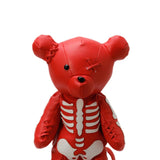 Maxbell Skeleton Bear Backpack Gothic Shoulder Bag for Travel Shopping