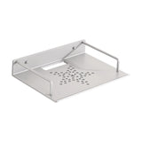 Maxbell Wall Mount Projector Shelf Bracket Router Wall Mount for DVD Player Bathroom 23x16.5cm Silver