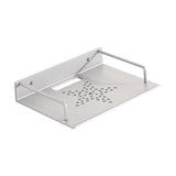 Maxbell Wall Mount Projector Shelf Bracket Router Wall Mount for DVD Player Bathroom 28.5x21cm Silver