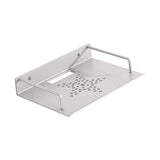 Maxbell Wall Mount Projector Shelf Bracket Router Wall Mount for DVD Player Bathroom 28.5x24cm Silver