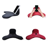 Maxbell Phone Wrist Support Phone Dock Bracket Portable Desk Phone Stand for Bedroom Black