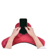 Maxbell Phone Wrist Support Phone Dock Bracket Portable Desk Phone Stand for Bedroom Red