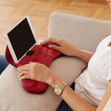 Maxbell Phone Wrist Support Phone Dock Bracket Portable Desk Phone Stand for Bedroom Red