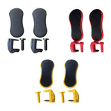Maxbell 2 Pieces Arm Rest for Desk Gifts Ergonomics Desk Extender for Mouse Home Use Black