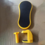 Maxbell 2 Pieces Arm Rest for Desk Gifts Ergonomics Desk Extender for Mouse Home Use Yellow