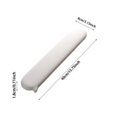 Maxbell Keyboard Wrist Rest Ergonomic Soft Wrist Cushion for Computer Friends White