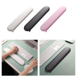Maxbell Keyboard Wrist Rest Ergonomic Soft Wrist Cushion for Computer Friends White