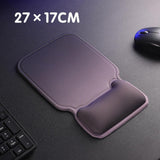 Maxbell Ergonomic Mouse Pad Decor Comfortable with Wrist Rest for Home Laptop Office Purple