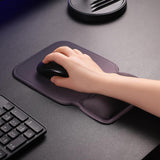 Maxbell Ergonomic Mouse Pad Decor Comfortable with Wrist Rest for Home Laptop Office Purple