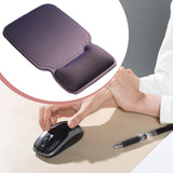Maxbell Ergonomic Mouse Pad Decor Comfortable with Wrist Rest for Home Laptop Office Purple